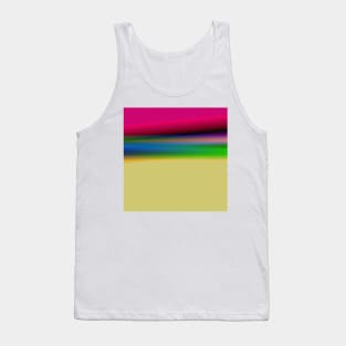 RED BLUE GREEN TEXTURE ART Tank Top